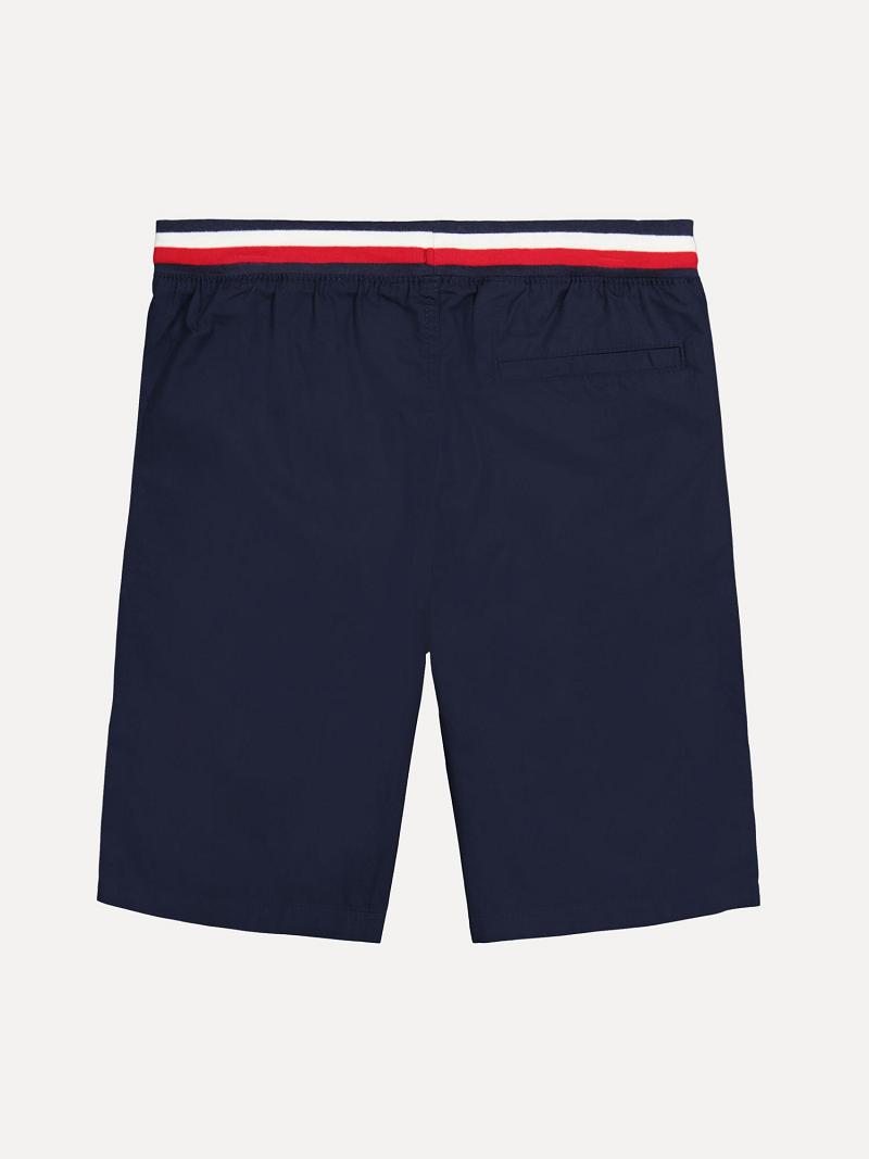 Shorts Tommy Hilfiger Little Pull-On Enfant Bleu Marine | FR_B2098