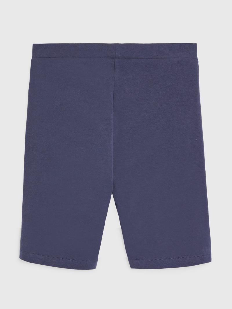 Shorts Tommy Hilfiger Logo Cycling Enfant Bleu Marine | FR_G1159