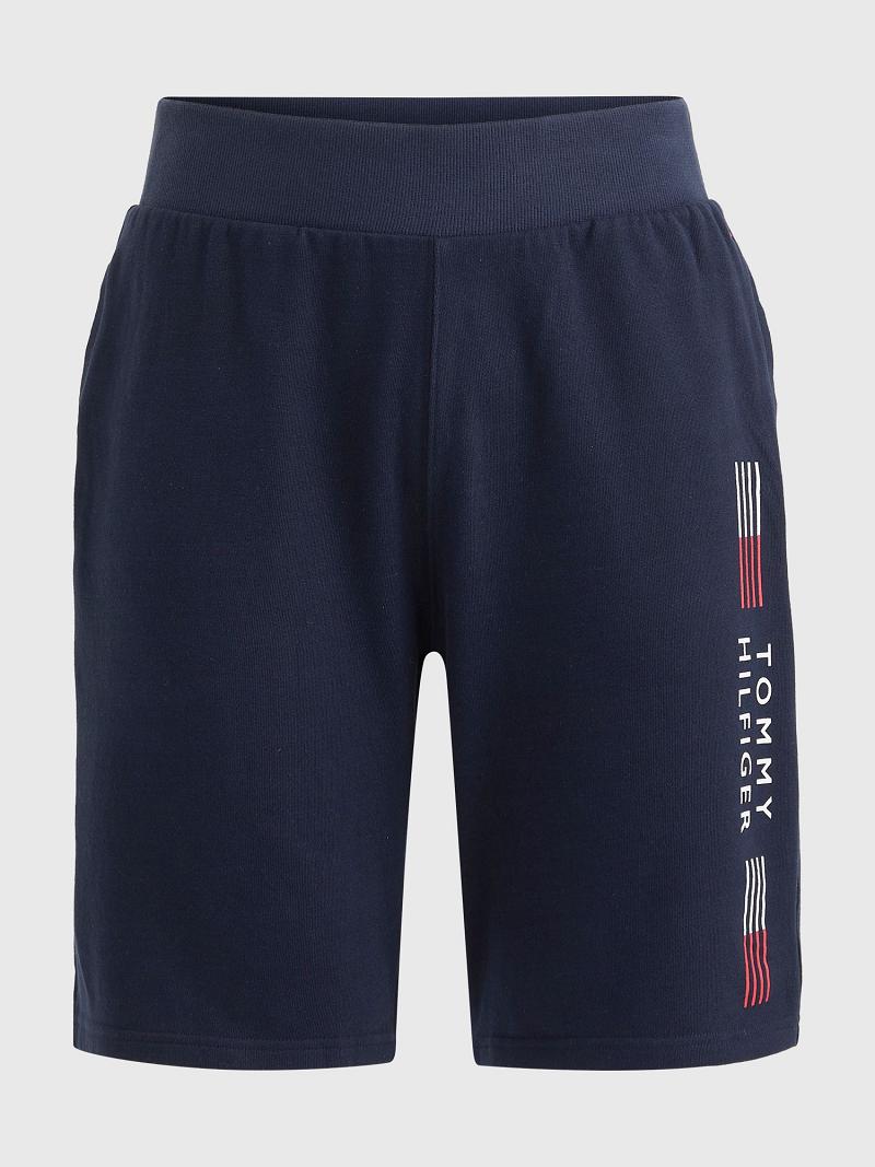 Shorts Tommy Hilfiger Th flex track Homme Bleu Marine | FR_M31229