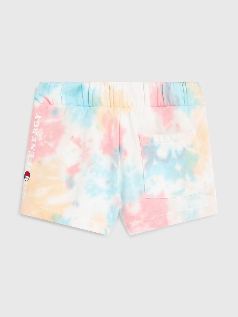 Shorts Tommy Hilfiger Tie-Dye Sweatshort Enfant Multicolore | FR_G1164