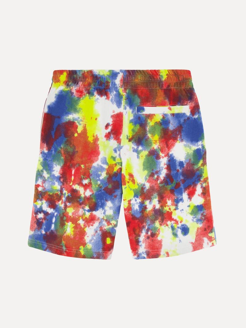 Shorts Tommy Hilfiger Tie-dye Enfant Multicolore | FR_B2106