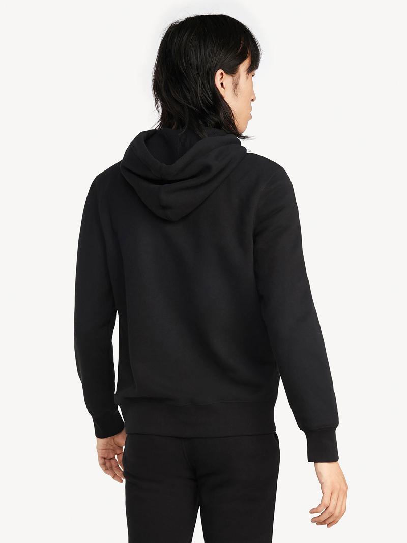 Sweat À Capuche Tommy Hilfiger Essential zip Homme Noir | FR_M31444