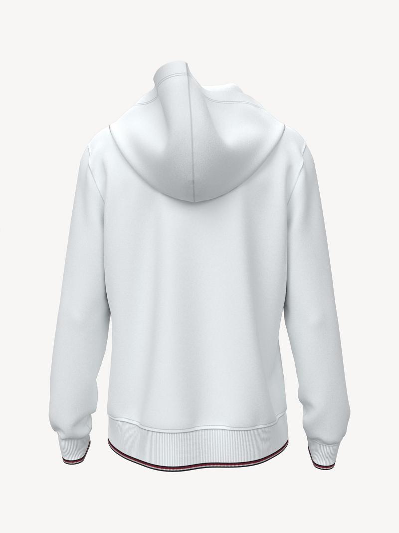 Sweat À Capuche Tommy Hilfiger Essential Femme Blanche | FR_W21142