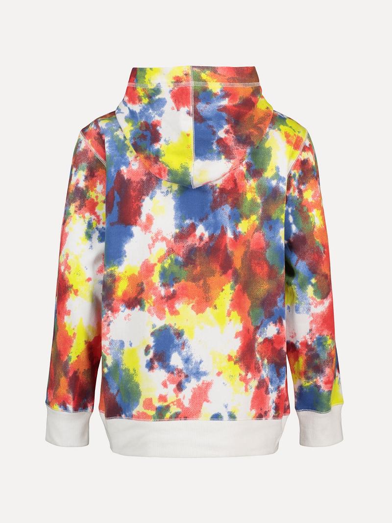 Sweat À Capuche Tommy Hilfiger Little Tie-Dye Enfant Multicolore | FR_B2028