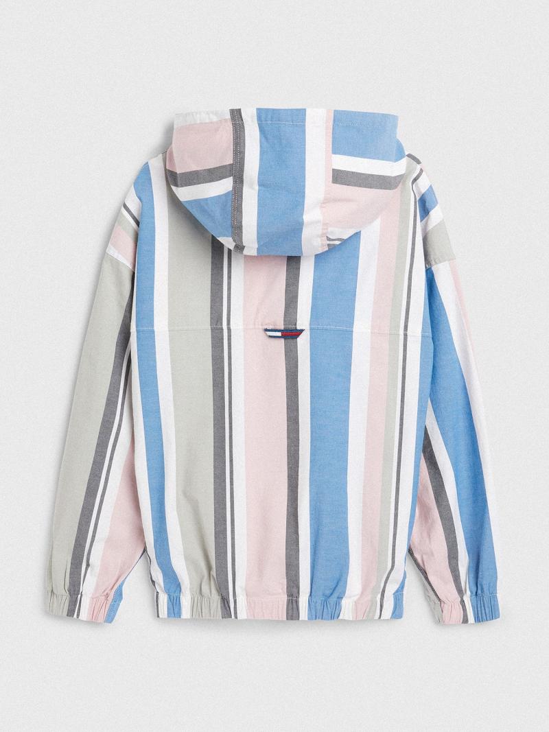 Sweats Tommy Hilfiger Encapuchonné Popover Shirt Enfant Blanche | FR_B2131