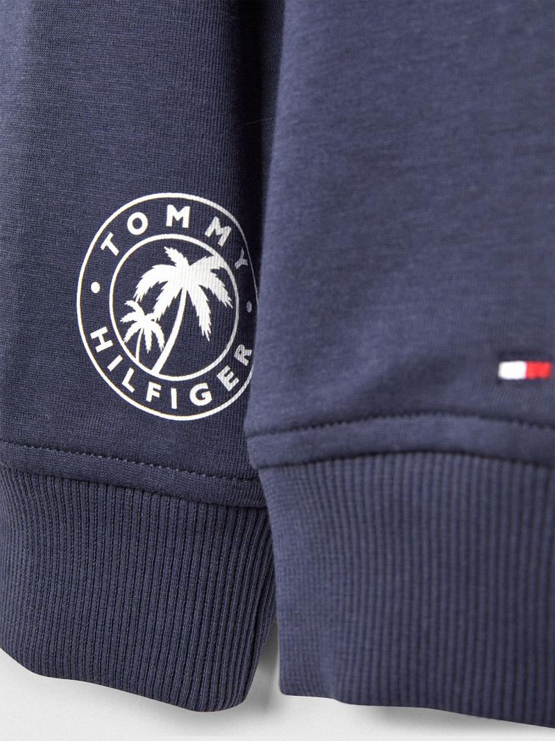 Sweats Tommy Hilfiger Multi Logo Enfant Bleu | FR_G1205