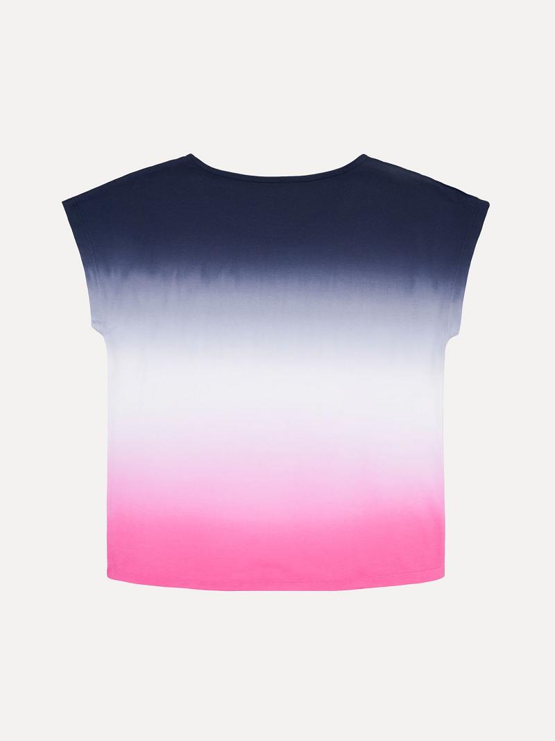 T Shirts Tommy Hilfiger Big Ombre Enfant Multicolore | FR_G1230