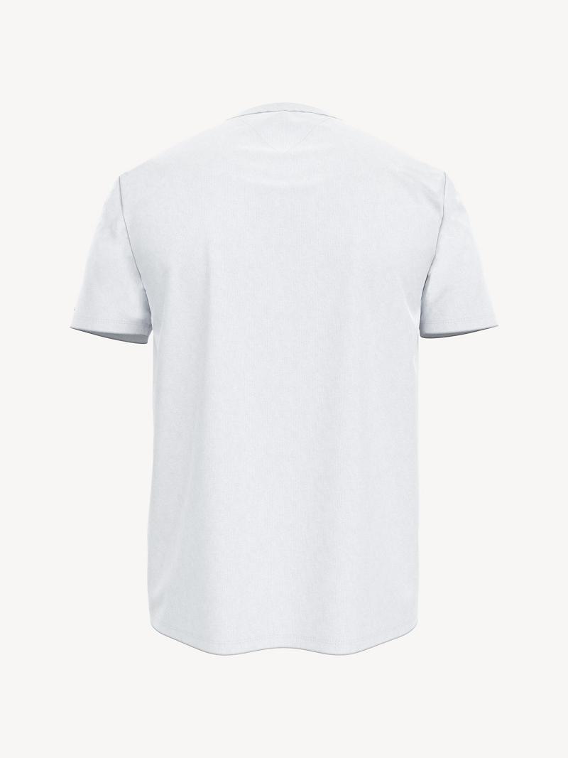 T Shirts Tommy Hilfiger Lockup Homme Blanche | FR_M31049