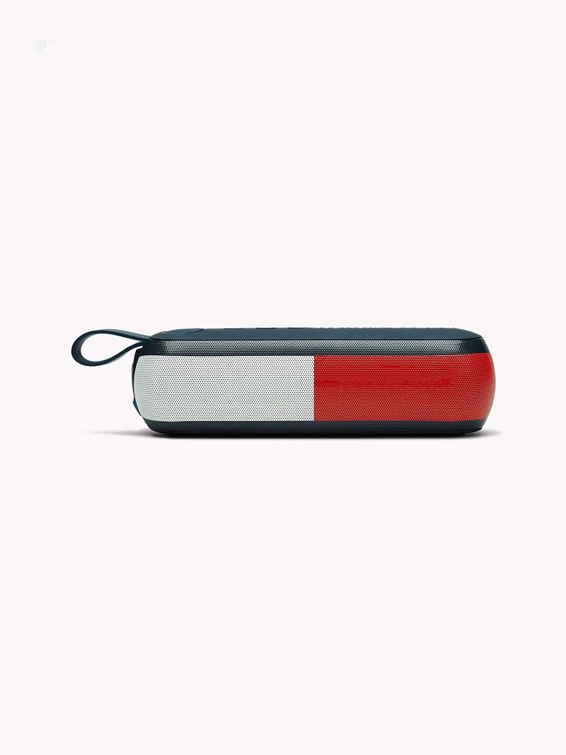 Technology Tommy Hilfiger Imperméables Wireless Speaker Homme Rouge Blanche Bleu | FR_M31800