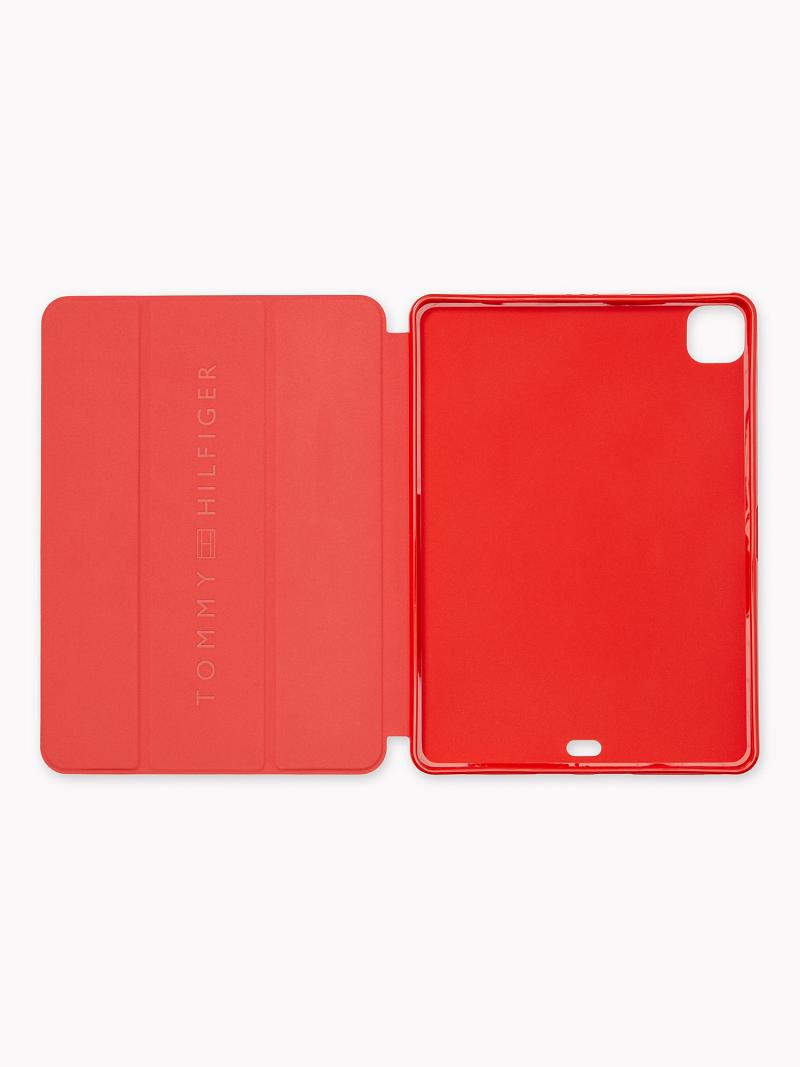 Technology Tommy Hilfiger Monogram iPad Case Homme Rouge | FR_M31783