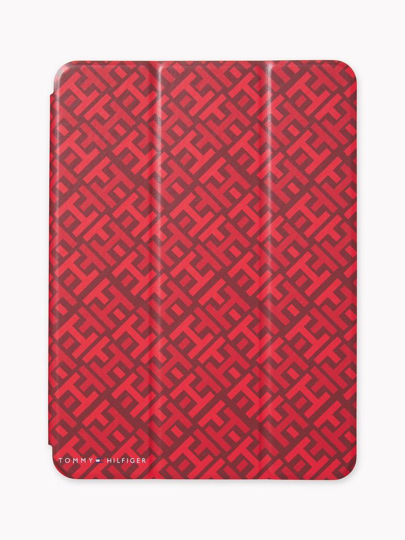 Technology Tommy Hilfiger Monogram iPad Case Homme Rouge | FR_M31783