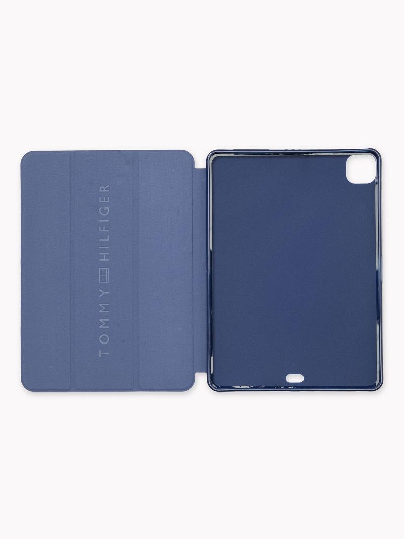 Technology Tommy Hilfiger Solid Navy iPad Case Femme Bleu Marine | FR_W21694