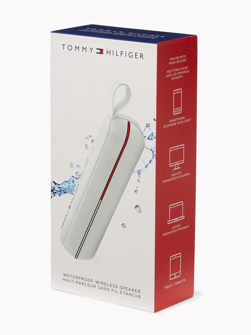 Technology Tommy Hilfiger TH Imperméables Wireless Speaker Femme Blanche | FR_W21696