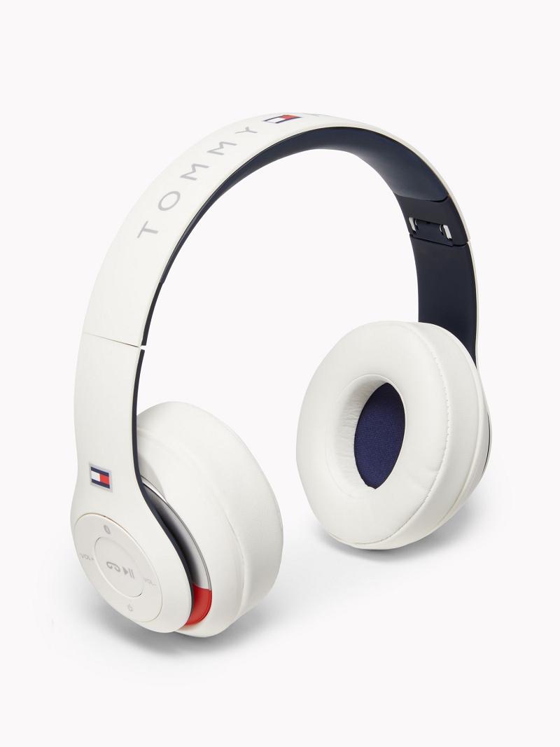 Technology Tommy Hilfiger TH Wireless Headphones Femme Blanche | FR_W21698