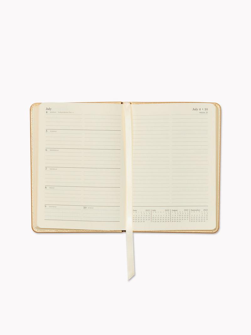 Technology Tommy Hilfiger White Pocket Journal Femme Doré | FR_W21704