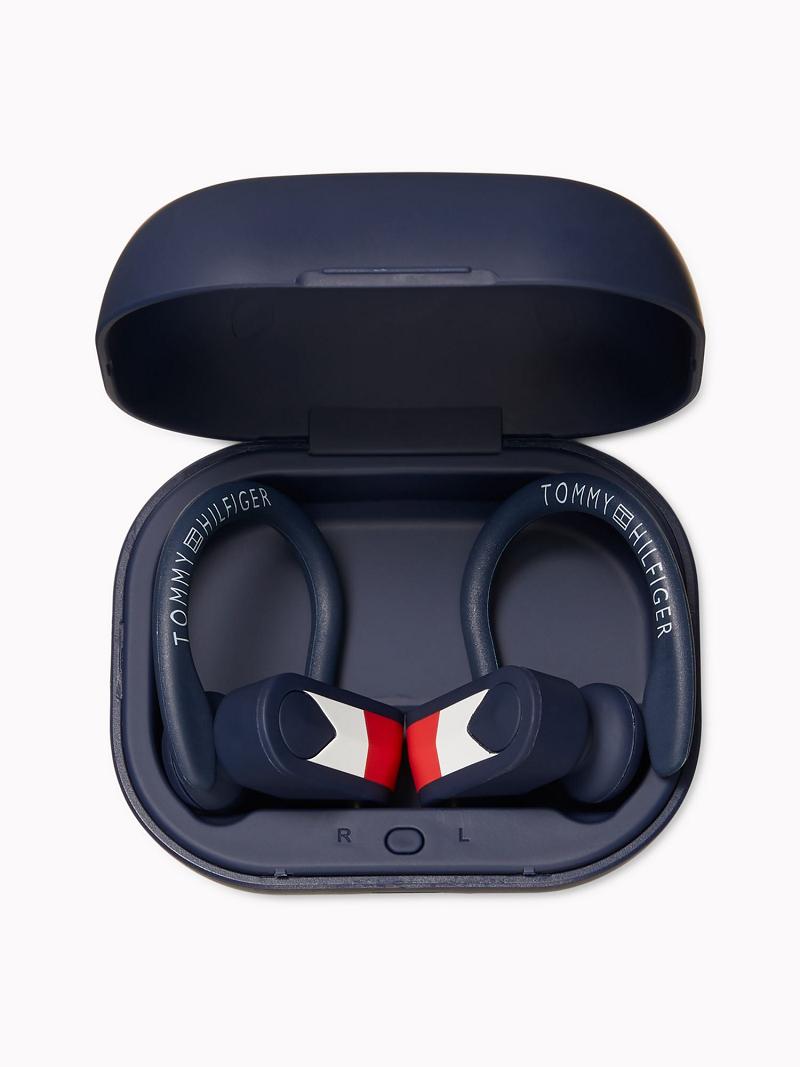 Technology Tommy Hilfiger Wireless Sport Earbuds Homme Bleu Marine | FR_M31805