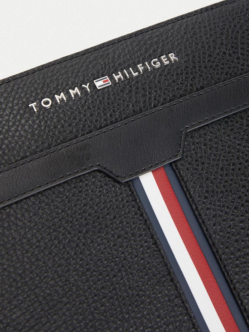 Trousse De Toilette Tommy Hilfiger Stripe Wash Homme Noir | FR_M31815