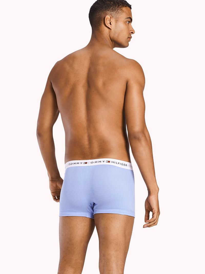 Trunks Tommy Hilfiger Coton classics trunk 3pk Homme Bleu | FR_M31503