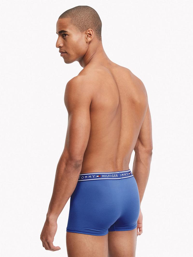 Trunks Tommy Hilfiger Flx evolve stretch trunk 3pk Homme Bleu | FR_M31518