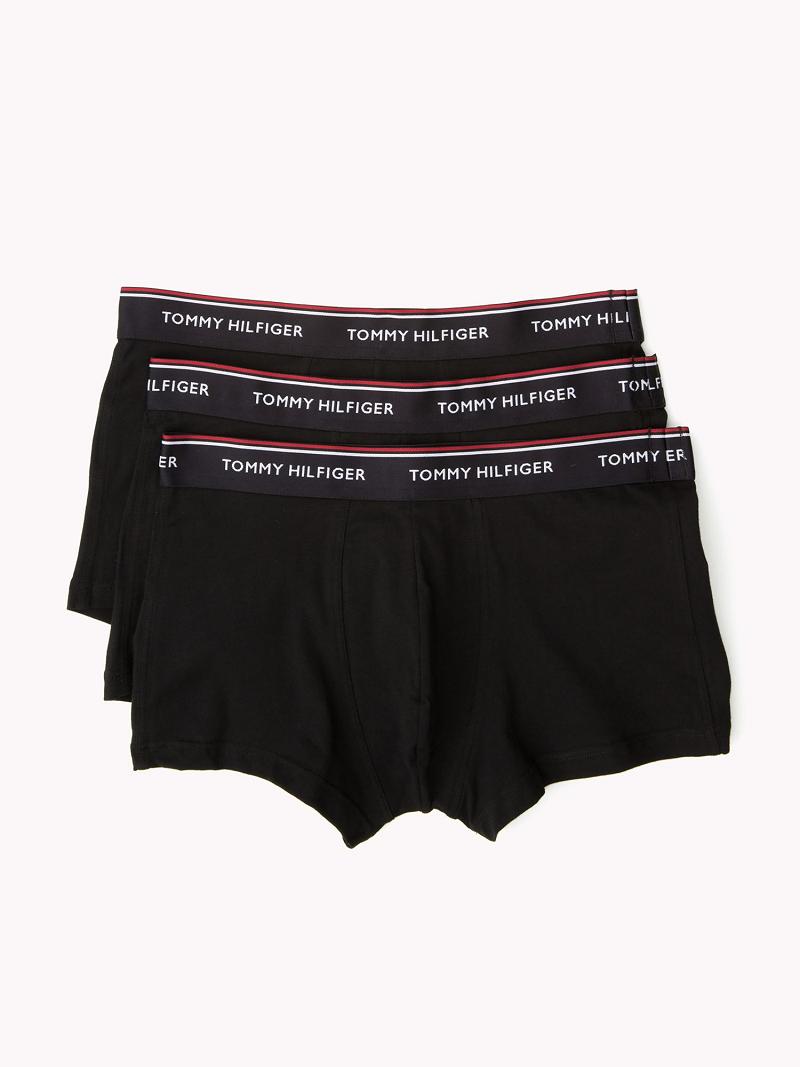 Trunks Tommy Hilfiger Premium essentials low rise trunk 3pk Homme Noir | FR_M31527