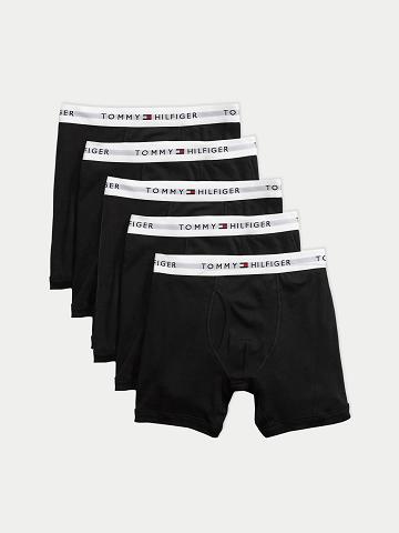 Boxer Briefs Tommy Hilfiger Coton classics boxer brief 5pk Homme Noir | FR_M31590