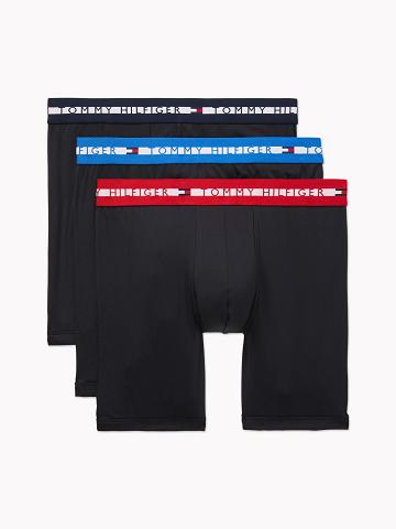 Boxer Briefs Tommy Hilfiger Th comfort+ boxer brief 3pk Homme Noir | FR_M31611