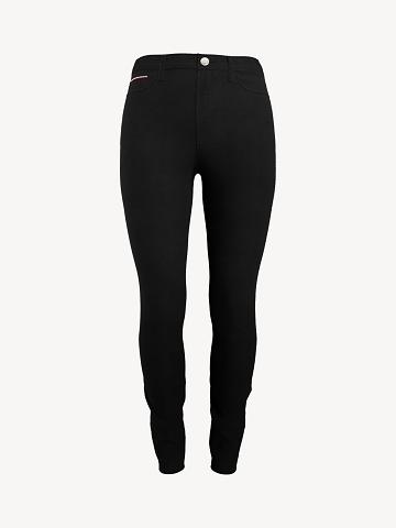 Jean Tommy Hilfiger Essential High-Rise Skinny Pant Femme Noir | FR_W21193