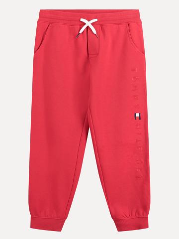 Jogging Tommy Hilfiger Little Logo Enfant Rouge | FR_B2124