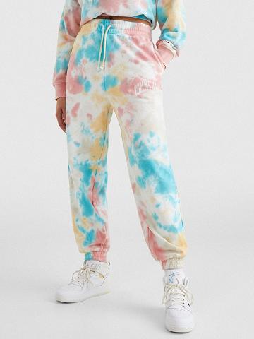 Pantalon Tommy Hilfiger Tie-Dye Sweatpant Femme Multicolore | FR_W21258