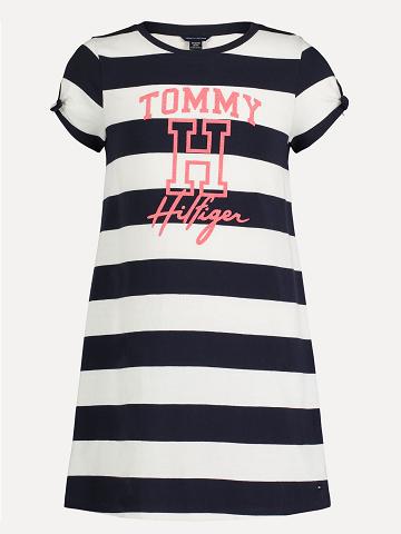 Peignoir Tommy Hilfiger Little Rugby T-Shirt Enfant Bleu Marine | FR_G1072