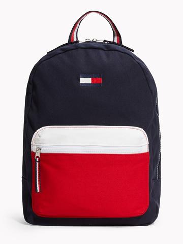 Sacs Tommy Hilfiger Colorblock Backpack Enfant Bleu | FR_G1337