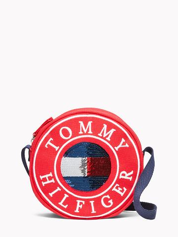 Sacs Tommy Hilfiger Flag Circle Enfant Rouge | FR_G1342