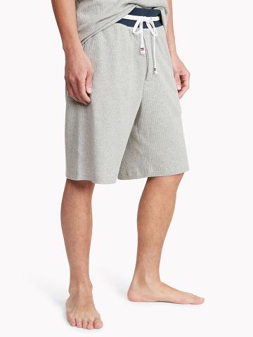 Shorts Tommy Hilfiger Lounge sleep Homme Grise | FR_M31215