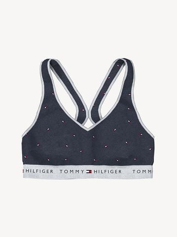 Soutien Gorge Tommy Hilfiger Essential Flag Femme Bleu Marine | FR_W21516