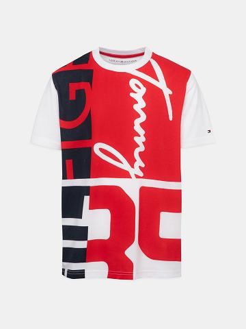 T Shirts Tommy Hilfiger Little Tommy Enfant Rouge | FR_B2187