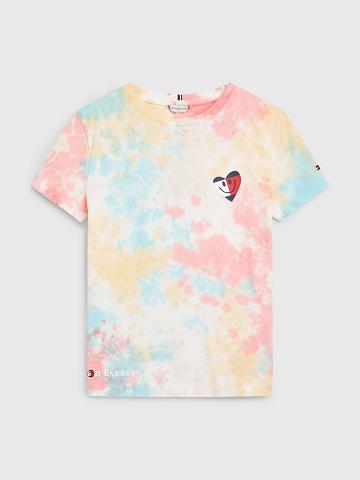 T Shirts Tommy Hilfiger Tie-dye Enfant Multicolore | FR_G1267