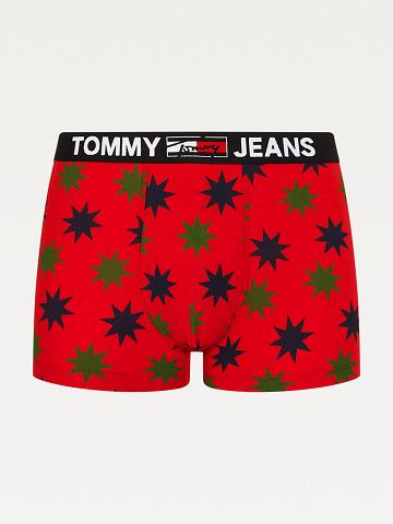 Trunks Tommy Hilfiger Organic cotton trunk Homme Rouge Noir | FR_M31524