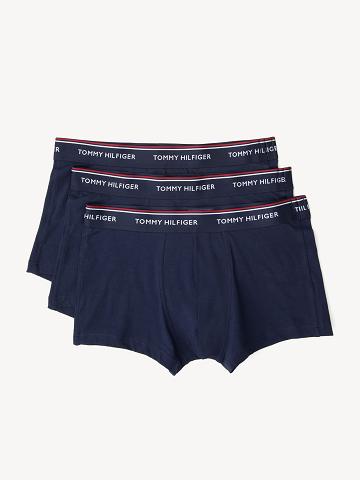 Trunks Tommy Hilfiger Premium essentials low rise trunk 3pk Homme Bleu Marine | FR_M31525