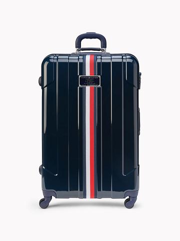 Valises Tommy Hilfiger 28" Spinner Homme Bleu | FR_M31765